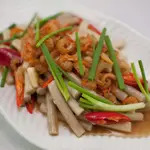Stir-fried Lotus Root with Dried Shrimp