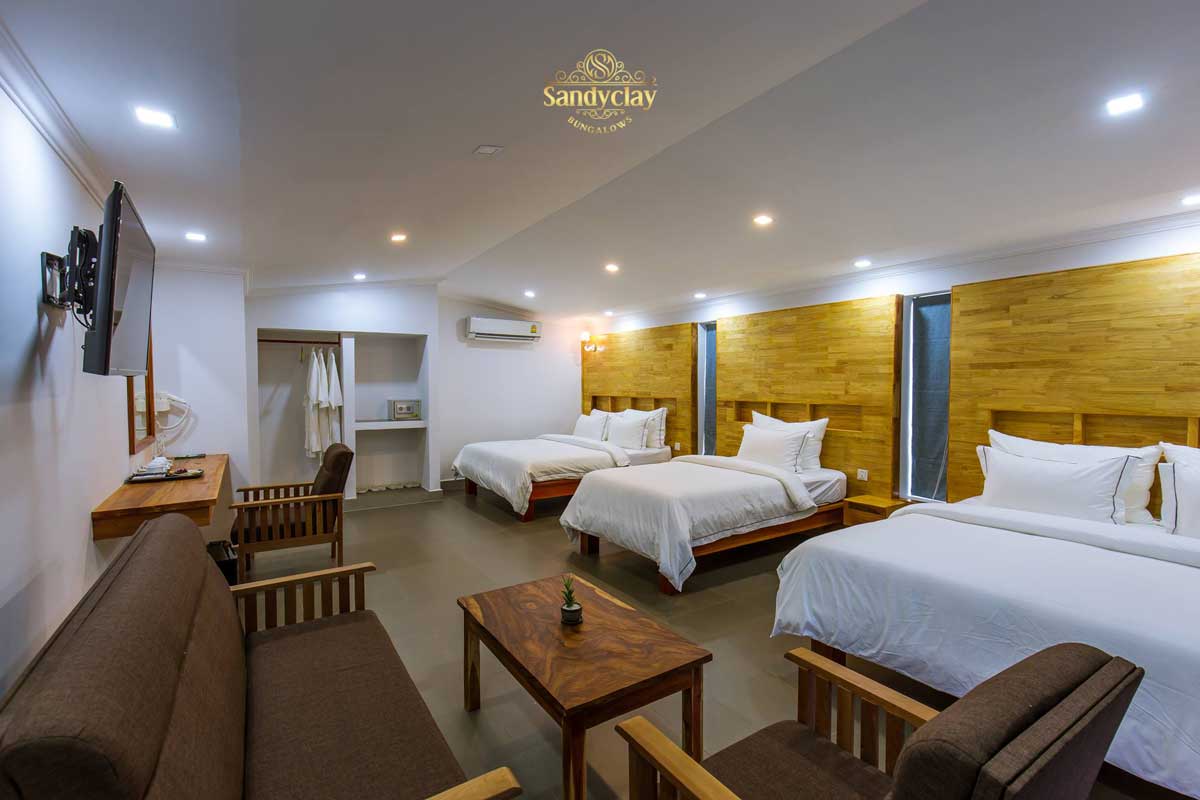 family Suite with pool view and balcony