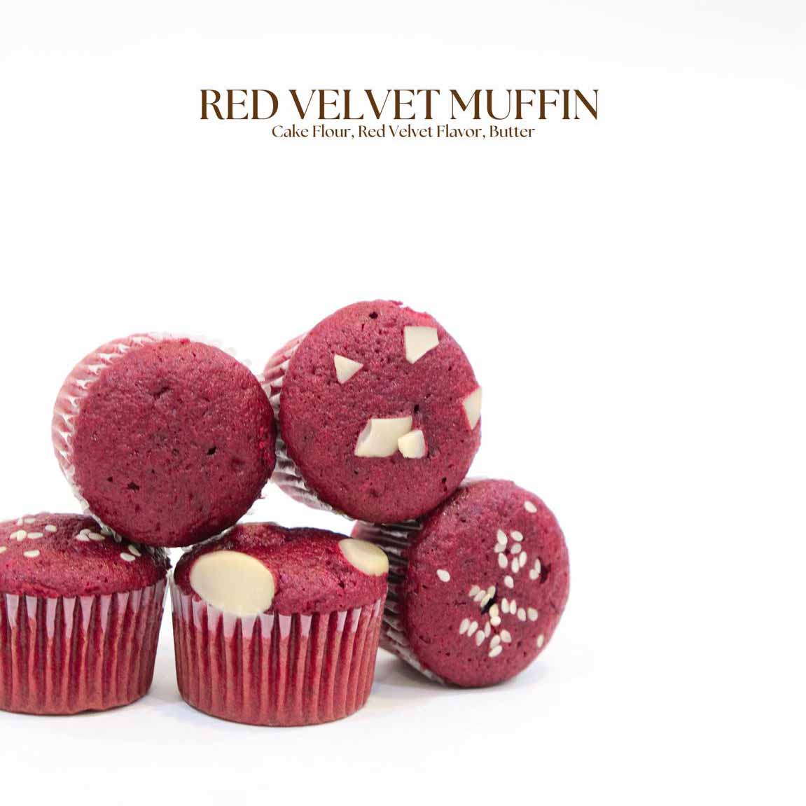 Red Velvet Muffin 5pcs