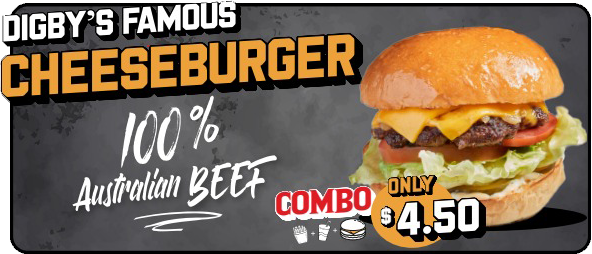 Digby's Famous Cheeseburger