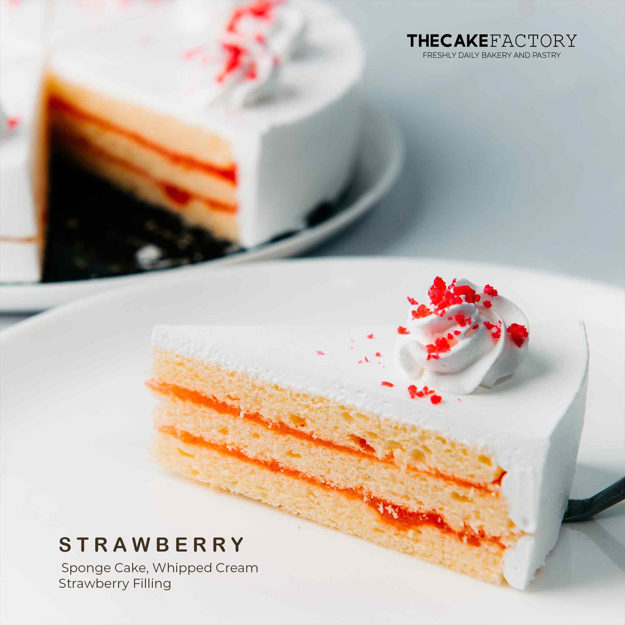 Strawberry per slice
