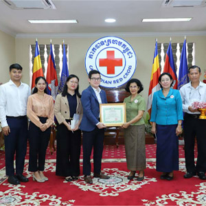 PPCBank Brings International Medical Team to Rural Cambodia PPCBank Donates USD 1,000 To Cambodia Red Cross 2025
PPCBank Brings International Medical Team to Rural Cambodia PPCBank Donates USD 1,000 To Cambodia Red Cross 2025